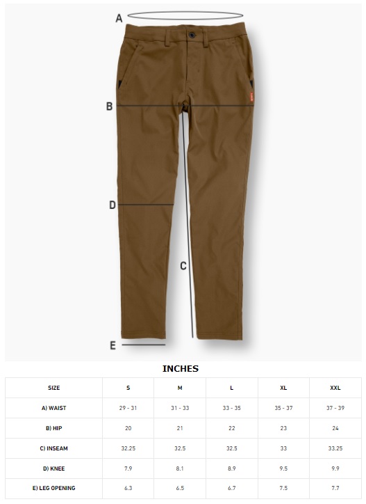 KETL Mtn Tomfoolery Travel Pants 32